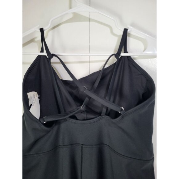 Gilly Hicks Recharge XL Women's Black Jumpsuit Romper One Piece Criss Cross Back - Picture 7 of 10